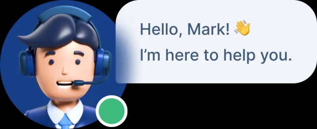 Priority support illustration